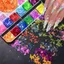 JVSUB Nail Art Sequins, 12 Lưới Laser Sáng Bóng Móng Tay Lấp Lánh Mảnh, Hình Chữ Nhật Hình Vuông Hình Ba Chiều Trang Trí Móng Tay Phụ Kiện DIY Trang Trí