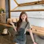 Thời Trang Mùa Hè Ngọt Ngào Váy 2026 Thiết Kế Dây Đeo Denim Học Sinh Giảm Tuổi Dễ Thương Ôm Hơn Nhìn Phong Cách Nhẹ Nhàng