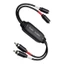 Btsg Nâng cấp Bộ giảm tiếng ồn 2RCA 38Cm cho máy nghe nhạc đa phương tiện và dây loa điện
