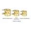 Dây buộc Saxophone MCODECOVED, Chất liệu đồng thau vít có thể điều chỉnh Kẹp đầu Saxophone, Kẹp ống ngậm Vít đôi buộc được đánh bóng rỗng Cắt dây buộc bằng đồng thau Tenor Saxophone
