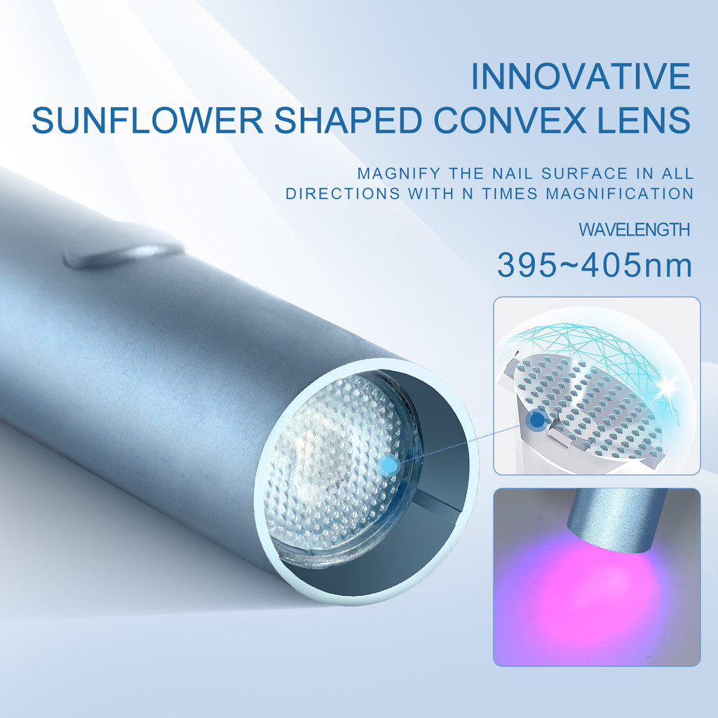 [XT] Đèn Hơ Gel Móng Tay Mini Cầm Tay Dạng Silicon Linh Hoạt Đèn UV Sấy Khô Gel Nhanh Chóng Tiện Lợi