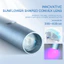 Đèn Hơ Gel Móng Tay Mini Cầm Tay Dạng Silicon Linh Hoạt Đèn UV Sấy Khô Gel Nhanh Chóng Tiện Lợi