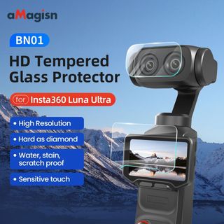 Dành cho Insta360 Luna Kính cường lực bảo vệ màn hình ống kính Insta360 Luna Phụ kiện máy ảnh