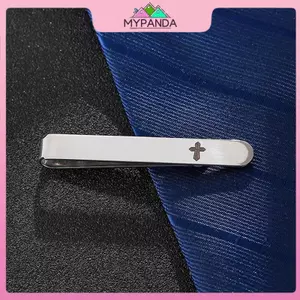 MYPANDA Thời Trang Mới Chữ Thập Cổ Điển Kẹp Dây Buộc Kim Loại Lưới Pin Dành Cho Nam Lễ Cưới Trang Trọng Nam Nữ Dây Buộc Phù Hợp Với Phụ Kiện.