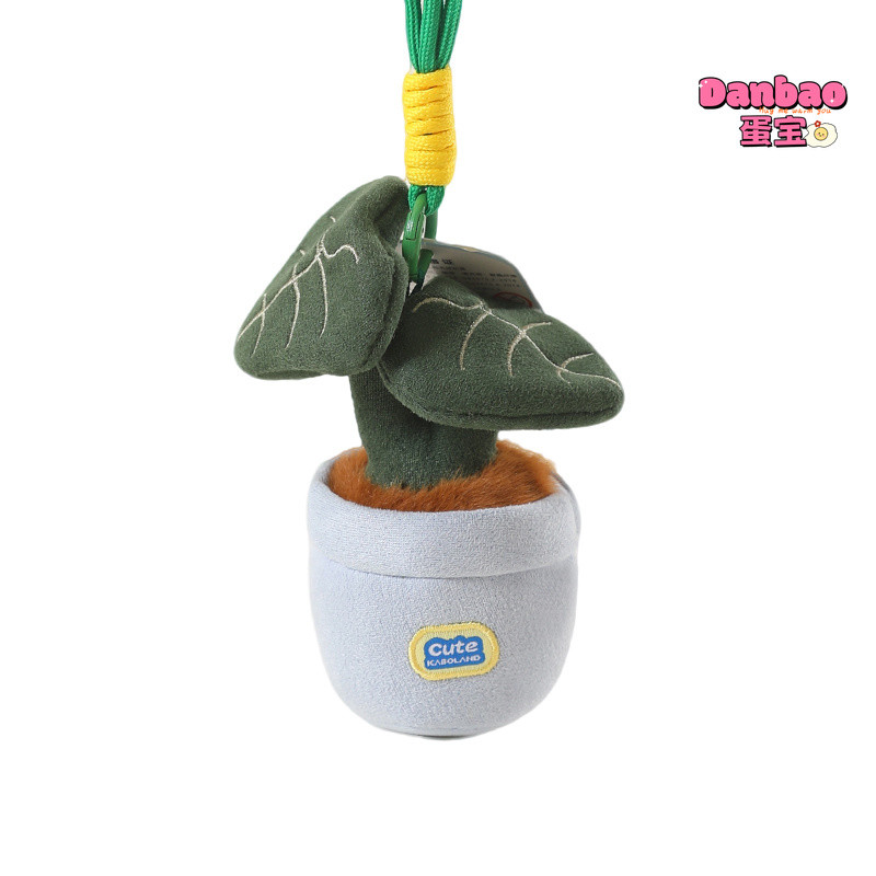 [DANBAO] Hoạt Hình Kích Thước Nhỏ Chậu Cây Đồ Chơi Sang Trọng Dễ Thương Cây May Mắn Mặt Dây Chuyền Xương Rồng Chất Liệu Tulip Quà Tặng Mềm Cho Bé Gái Quà Tặng Sinh Nhật DANBAO Đồ Chơi