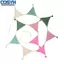 <cosyh>Kids' Room Decor Cotton Fabric Flags Double-layer Cotton Festive Party Decor