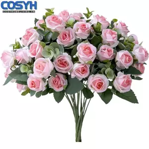 <cosyh>Artificial Flowers Customizable Design Easy Maintenance Quality Silk Material