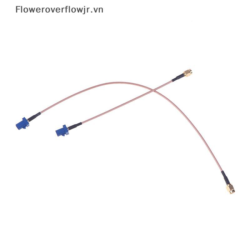 FJR GPS Ăng Ten Adapter Fakra C Sang SMA Nam RG316 Cáp Đuôi Heo Cho Xe DVR Điều Hướng HOT