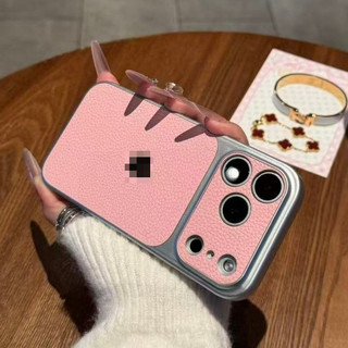 Ốp Điện Thoại Doanh Nhân Bằng Da Vải Lanh Sang Trọng Cho iPhone 11 12 13 14 15 16 17 Pro Max Vỏ Chống Sốc Cứng
