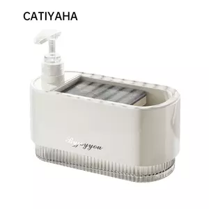Chai Nước Giặt CATIYAHA, Hộp Đựng Xà Phòng 650ML Có Thể Tái Sử Dụng, Hộp Đựng Nước Rửa Tay Đa Năng Hộ Gia Đình