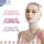 Đai nâng cơ mặt EBINLANDS, Dây đeo nâng cơ mặt có thể điều chỉnh có thể tái sử dụng, Làm mát hình chữ V di động Điêu khắc mặt thoáng khí Chăm sóc da khi ngủ