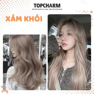 [NHIỀU DƯỠNG] Thuốc nhuộm XÁM KHÓI xu hướng hot trend trẻ trung mềm mượt không cần tẩy tặng bộ dụng cụ