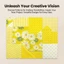 CATMALLER88 8 Gói Vải Cotton, Để May Vá Vá Quần Áo DIY Thủ Công Vải PreCut, Đồ May Hoa Vàng