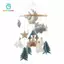 Gamchiano Cảm Thấy Trẻ Em Giường Treo Cũi Cho Bé Di Động 3D Mầm Non Trang Trí Phong Cách Phương Bắc Cũi Trang Trí Cho Phòng Trẻ Sơ Sinh