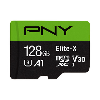 Thẻ nhớ 128GB PNY MicroSDXC Elite-X Class 10 U3 A1 V30 100Mb/s (Không Adapter) - Hàng chính hãng