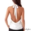 Áo ba lỗ cổ không tay xoắn phía trước màu trơn Slim Fit Vest