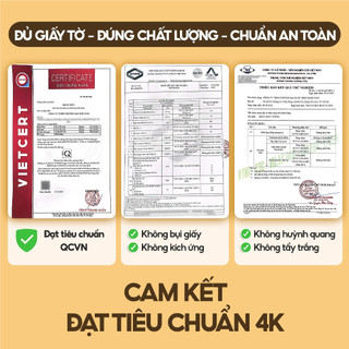 (Mẫu Mới ) Khăn giấy rút Top Gia Mộc an treo tường đa năng 1000 tờ 4 lớp tặng 3 móc treo
