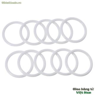 GILDEDHOMIN 30 chiếc vòng tròn trắng 60mm, vòng nhựa Dreamcatcher cho DIY thủ công nghệ thuật