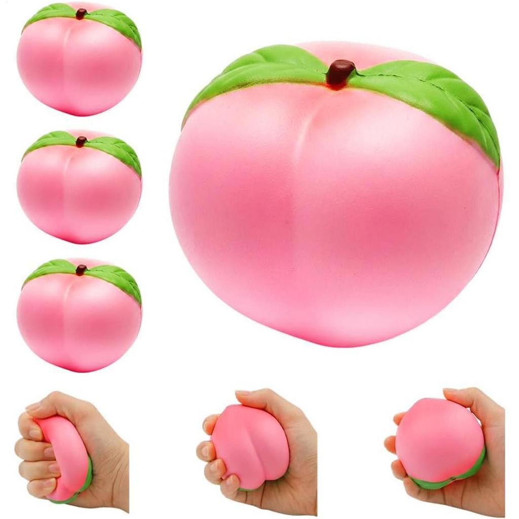 Jumbo Squishy Đào Bóp Đồ Chơi Co Giãn Quả Bóng Căng Thẳng Fidget Đồ Chơi Cảm Giác Cho Trẻ Em Và Người Lớn sonlekvn