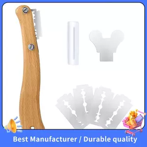 Bánh mì Lame có tay cầm bằng gỗ, Dụng cụ cắt bánh mì Lame, Dụng cụ cắt bánh mì, Dụng cụ làm bột