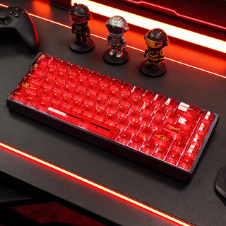 [Ship nhanh] Keycap PC trong suốt Cho Bàn Phím Cơ mạch xuôi Samurai - 139 phím - Xuyên Led - Profile Cherry - CooBeStore