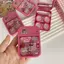 PNPIA- Bộ hộp đựng Mini dễ thương dành cho bé gái Hộp đựng hộp đựng di động du lịch