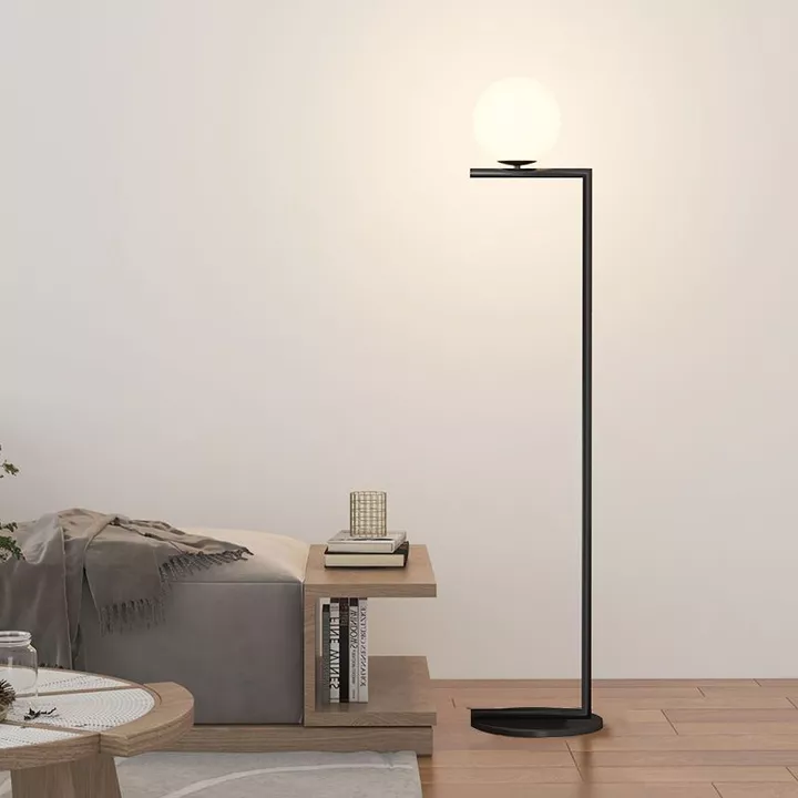 Đèn sàn Bắc Âu đơn giản sáng tạo đèn trần mặt trăng đèn ngủ phòng khách đèn ngủ phòng ngủ đèn trăng đèn ins đèn nhẹ
