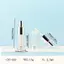 HFSHY 1 / 5 Chiếc 2.5ml Chai Có Thể Đổ Lại Chất Lỏng Nền Subpaage Du Lịch Chai Trống Có Cây Đũa Phép Bàn Chải Mỹ Phẩm Dụng Cụ VN