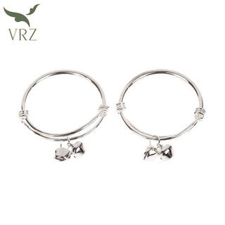 Vòng tay trẻ em mạ vàng VRZ, kiểu tròn mịn, chuông trang sức HOT