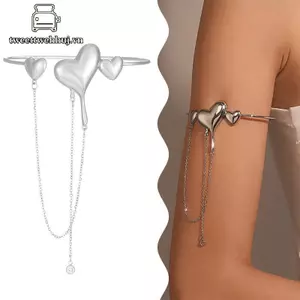 Tweeduj Thời Trang Punk Cuộn Có Thể Điều Chỉnh Cánh Tay Vòng Tay Nữ Trang Sức Ai Cập Có Thể Điều Chỉnh Cánh Tay Vòng Tay VN
