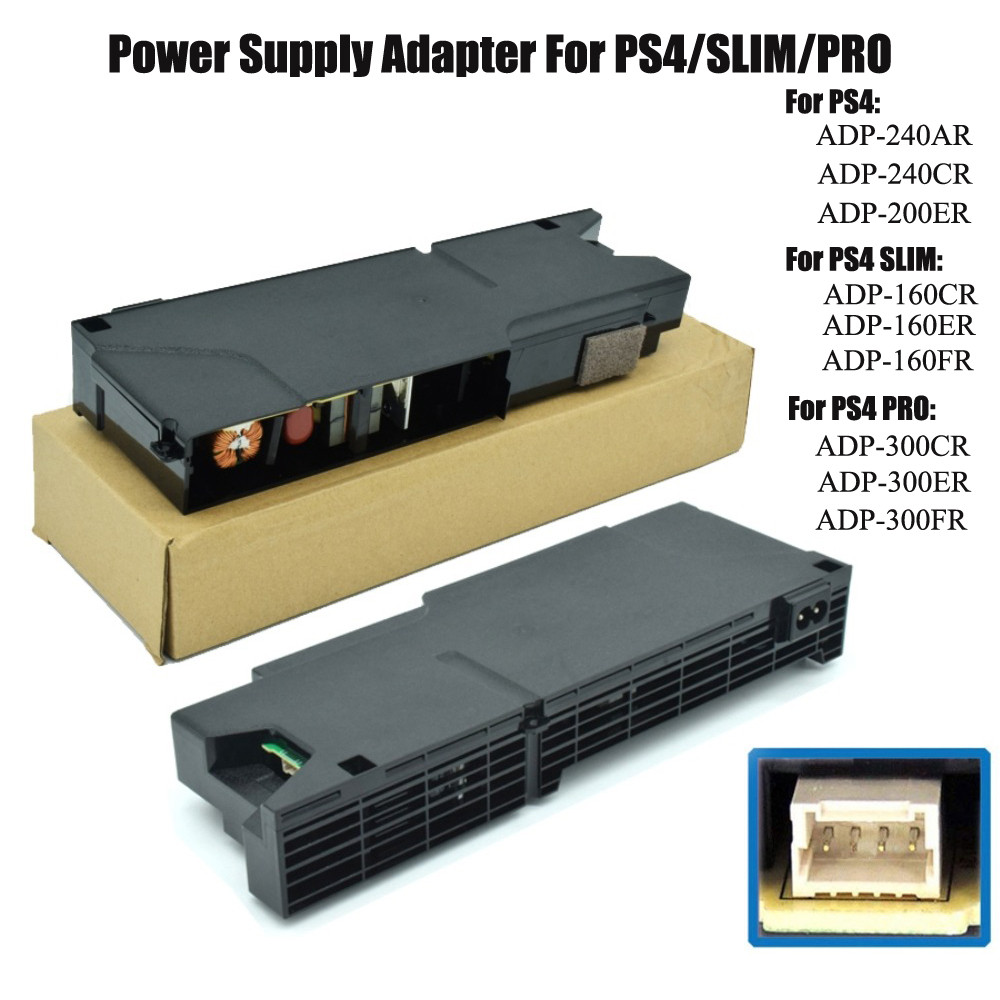 Bộ chuyển đổi nguồn điện cho PS4 / PS4 SLIM / PRO ADP-200ER / 240CR / 240AR N14-200P1A Bộ phận sửa chữa thay thế cho bảng điều khiển Playstation 4