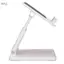 apill LICAEVEY Giá đỡ điện thoại di động để bàn Điện thoại có thể điều chỉnh góc cao có thể gập lại Giá đỡ di động để bàn màu trắng cho máy tính bảng tối đa 12,9in