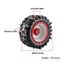 4 89mm RC Monster Truck High Grip Lốp Lớn Bánh Xe Cho 1 / 14 1 / 16 Traxxas Summit E-Revo Arrma Mini Kraton 3S LaTrax Gorgon Grom 4X4 Mini Kraton 3S HBX Haiboxing Nâng Cấp Phần