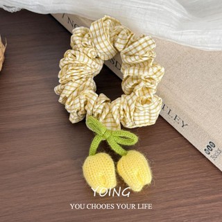Nhẫn xúc xích ngọt ngào dễ thương màu vàng Yoing / Tulip