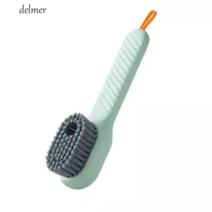 Bàn chải giày dạng lỏng DELMER, Dụng cụ làm sạch gia dụng Bàn chải quần áo Bàn chải làm sạch, Lưu vực Bàn chải bảng quần áo giày Bàn chải xà phòng nhựa Nhà bếp có lông mềm