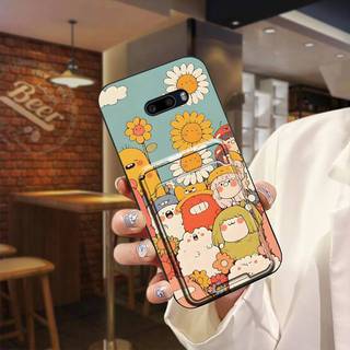 Ốp Điện Thoại Bền Chống Bụi Cho LG G8X Tay Thẻ Khe Cắm Thẻ Vỏ Mềm Thiết Kế Thời Trang Chống Bụi Bẩn Bọc Toàn Bộ Graffiti Chống Va Đập Ốp Lưng Hoạt Hình Túi Đựng Thẻ Dễ Thương Bảo Vệ TPU