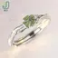 Nhẫn cỏ bốn lá dành cho nữ Cô gái Cặp đôi có thể điều chỉnh Quà tặng quyến rũ mở Luy Thích hợp để đính hôn, sinh nhật hoặc mặc thường ngày