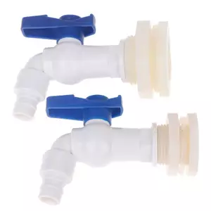 Thùng thay thế 1 / 2 Inch Vòi nước thùng mưa Bình nước Vòi nhựa Thùng nước sân vườn Van vòi nước đẹp