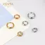 PNPIA- 20 Chiếc Kẹp Thép Không Gỉ 5 6 8 Mm Đầu Nối Trang Sức Bền Đẹp Cho Vòng Tay Làm Phụ Kiện DIY Lý Tưởng Cho Quà Tặng Handmade