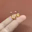 AN.MART 1 Đôi Thời Trang Đơn Giản Bông Tai Vòng Nhỏ Dành Cho Nữ Sáng Bóng Zircon Vòng Tròn Xương Tai Móng Tay Khuyên Tai VN