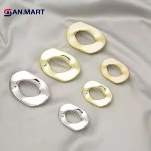 AN.MART Punk Phong Cách Thổ Cẩm Unisex Nữ Hình Học Heave Kim Loại Cứng Ro Phong Cách Đảng Thổ Cẩm Chân Quà Tặng VN