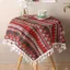 XYLBY14 Vải Lanh Cotton Khăn Trải Bàn Vuông Cao Cấp Ký Túc Xá Chống Bụi Che Khăn Ánh Sáng Sang Trọng Bàn Cà Phê Nhỏ Tươi Người Ảnh Hưởng