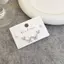 PNPIA- 3 Cặp Thời Trang Nhẹ Sang Trọng Mini Bướm Bông Tai Dành Cho Nữ Bé Gái Dễ Thương Tinh Tế Bông Tai Phụ Kiện Trang Sức Quà Tặng