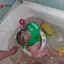 Mũ che tóc cho trẻ mới biết đi Mũ gội đầu Mũ tắm cho bé VN