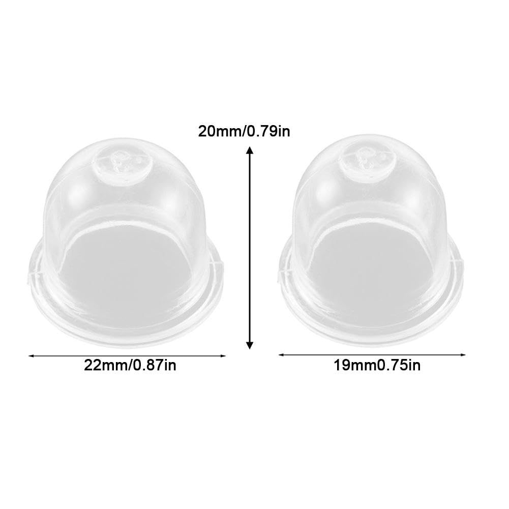 Núm Bơm Xăng Máy Cắt Cỏ Bình Xăng Con 19mm/22mm Bộ 5-10-20 Cái Chế Hòa Khí