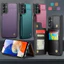 Ốp Lưng Cho Samsung Galaxy A57 A37 A17 A56 A36 A26 A16 A15 Bao Da Khe Cắm Thẻ Ví Đứng
