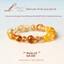 Vòng tay Aquamarine Hydrating Vòng tay pha lê màu xanh tự nhiên Citrine Nữ Benming Năm Vòng tay Cặp đôi Cùng phong cách