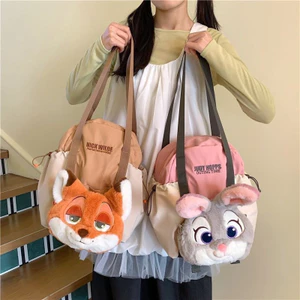 Spike Giá Phong Cách Mới Dễ Thương Judy Nick Sang Trọng Túi Xách Cô Gái Ngộ nghĩnh Trái Tim Cáo Thỏ Búp Bê Đeo Ngang Túi Thời Trang Hợp Thời Trang Quà Tặng