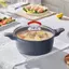 Luckyew 1 Dụng Cụ Nấu Ăn Đa Năng Núm Chống Bỏng Chảo Bao Tay Cầm Thép Không Gỉ Nắp Nồi Tay Cầm Thay Thế Nồi Nắp Handgrip TQ