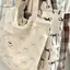 BeautifulHomeA Vintage Chấm Bi Nữ Túi Đeo Vai Vải Dung Tích Lớn Nữ Messenger Bagsmuter Túi Xách VN